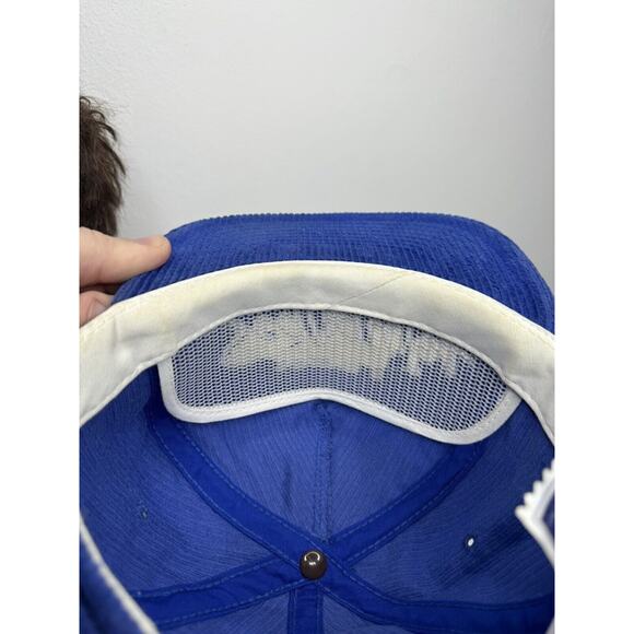 Vintage Seattle Seahawks Sports Specialties Hat CORD Corduroy Cap Script NFL - Picture 8 of 10